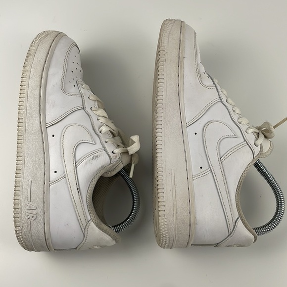 Nike | Air Force 1 '07 Low Top Perforated White Platform Sneaker Sz 7 dd8959-100 - Picture 12 of 15